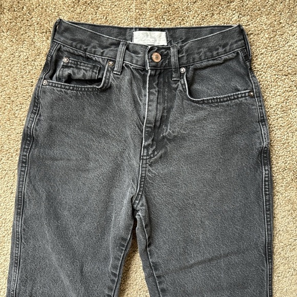 We The Free by Free People Stove Pipe Jean Black/Grey - Picture 6 of 11